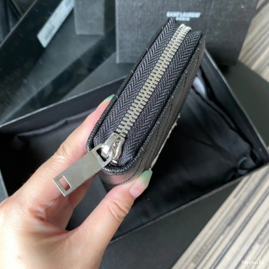 ZIPPY YSL MONOGRAM WALLET 0708